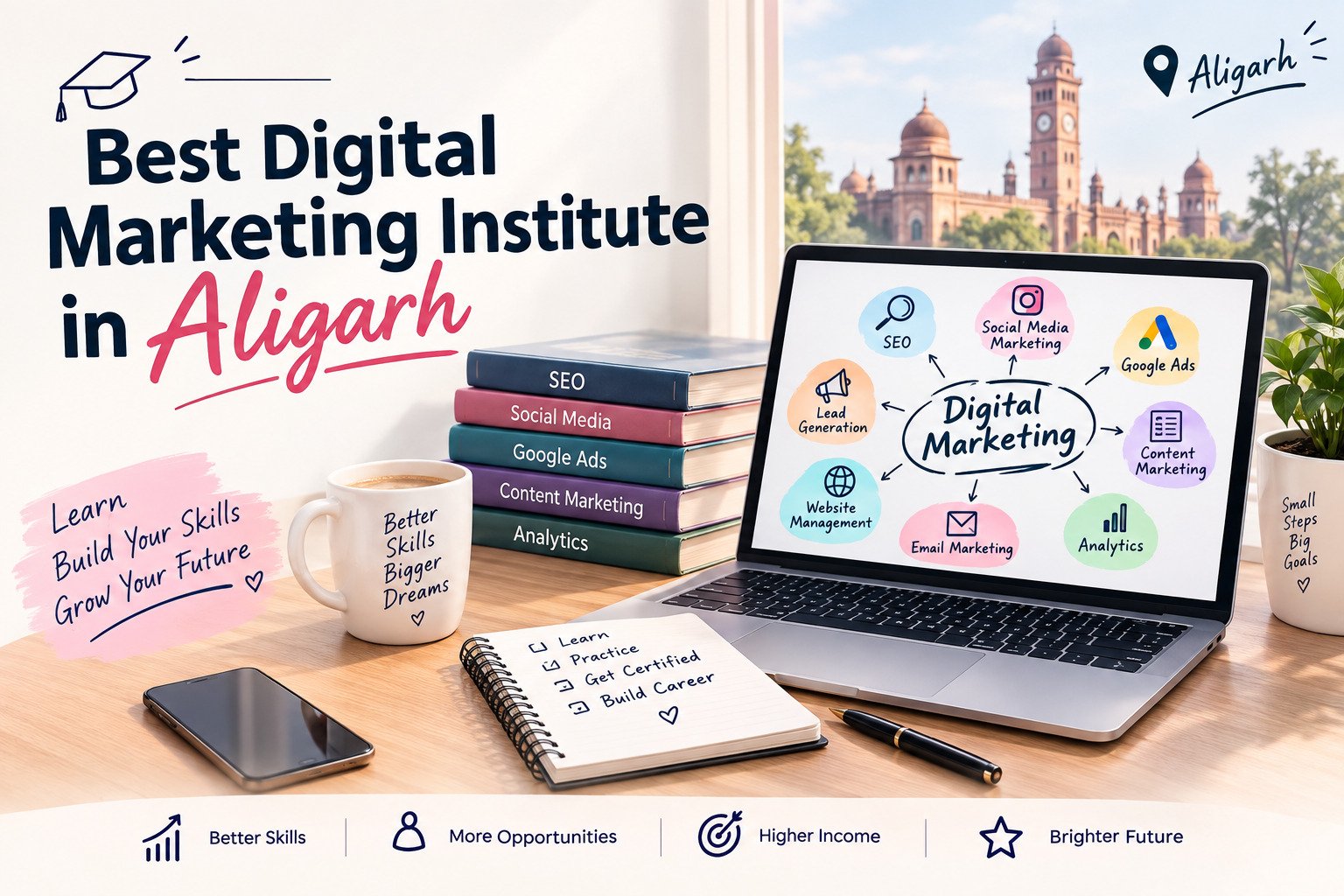 Best Digital Marketing Institute in Aligarh: